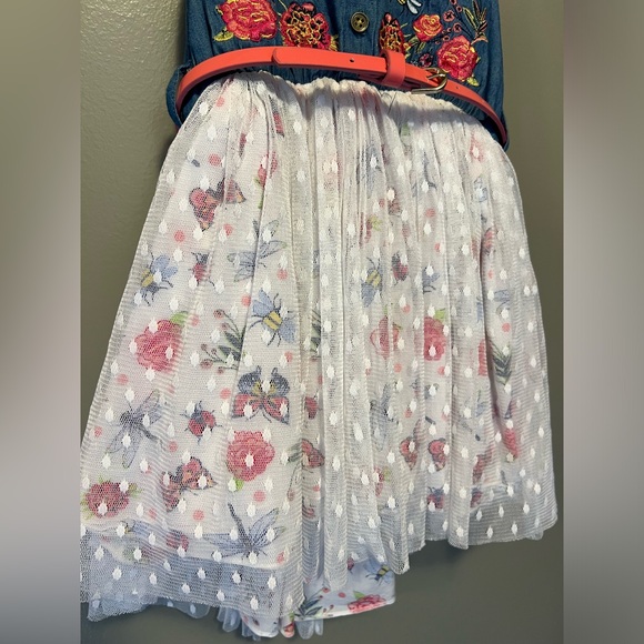 Little Lass dress size 3T, cute country style - Picture 3 of 10